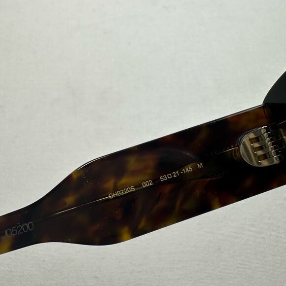 Chloe GAYIA Sunglasses with Tan Case EUC with Case and Cloth - Picture 4 of 7